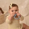 La’dore Baby Towel & Silicone Teether Gift Set – Soft Hooded Towel, Washcloth & Baby Brush With Silicone Bear Teether – Newborn Essentials, BPA-Free - 2 of 4