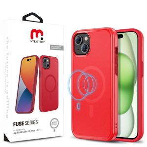 MyBat Pro Fuse Series w/ MagSafe Case for Apple iPhone 15 Plus (6.7) - White - 1 of 4