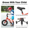 Cesicia Kids Bike With 18 Inch Wheels, Only 1-Speed, Removable Training Wheels, Front V Brake, Rear Holding Brake, for 3-5 Years Old - 3 of 4