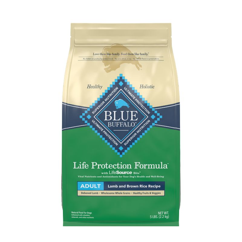 Blue Buffalo Life Protection Formula Natural Adult Dry Dog Food with Lamb and Brown Rice, 1 of 15