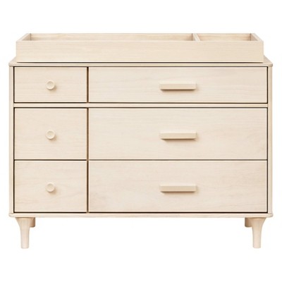 Washed Natural Double Dresser with Smooth-Glide Drawers