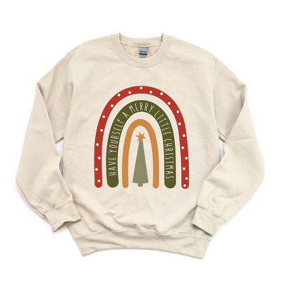 Simply Sage Market Women's Graphic Sweatshirt Boho Have Yourself Rainbow