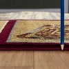 LunaLulinlk Nature's Nest Multi 5 ft. 3 in. x 7 ft. 3 in. Lodge Area Rug - 4 of 4