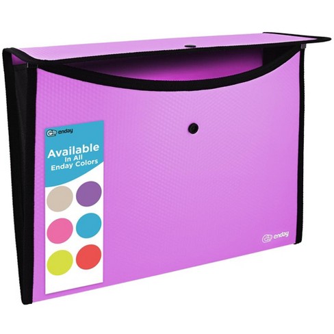 Enday Multi-purpose 3 X 5 Card File Box, Purple : Target