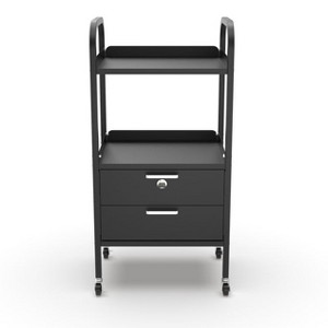 TASALON Lockable Metal Salon Trolley with Wheels - 1 of 4