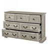 KIGFTSOD Farmhouse 7 Drawers Dresser for Bedroom,Ancient Oak - 3 of 4