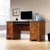 HomeStock All Purpose Computer Desk Brown 59.45"D x 23.47"W x 29.02"H with Keyboard Tray & File Drawer - 3 of 4