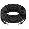 Monoprice Cat6 Ethernet Patch Cable - 75 Feet - Black | Snagless RJ45, Stranded, 550MHz, UTP, Pure Bare Copper Wire, 24AWG, Outdoor Rated - 4 of 4