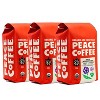 Peace Coffee Morning Glory Light Roast Whole Bean Coffee - Decaf - 36oz/3ct - 2 of 4