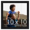 PosterPalooza | Square Modernist Black Picture Frame - UV Acrylic, Foam Board Backing, Hanging Hardware - 2 of 4