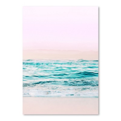 Americanflat Beach Waves In Sunset By Tanya Shumkina X Poster