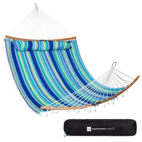 Best Choice Products 2-person Portable Quilted Hammock W/ Curved