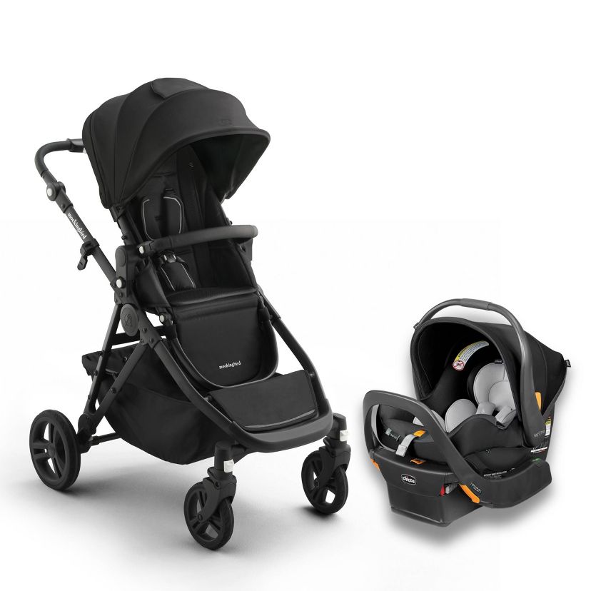 Mockingbird Travel System with Chicco KeyFit Infant Car Seat