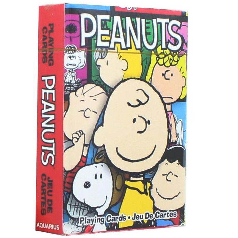 Aquarius Puzzles Peanuts Cast Playing Cards | 52 Card Deck + 2 Jokers, 2 of 4