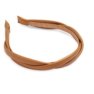 Shiraleah Faux Leather Twist Headband - 1 of 4