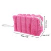 Unique Bargains Women's Portable Pure Color Vertical Bar Makeup Bag 1 Pc - 2 of 3