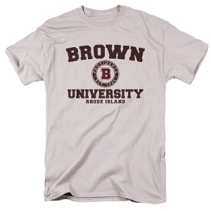 Men's Brown University Official Circle Logo T-Shirt Circle Logo - 1 of 4