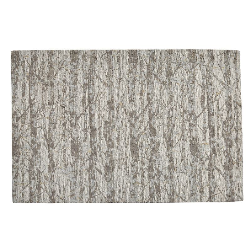 Park Designs Wild And Beautiful Birch Chenille Rug 2' x 3', 1 of 4
