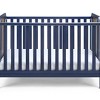 Acoinel Wooden Crib with Natural Accents for Nursery - 3 of 4