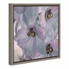 Amanti Art 16" x 16" USA, Washington State, Seabeck. Delphinium Blossoms Close-up. Framed Canvas Wall Art: Modern Decor, Polystyrene Frame - 2 of 4