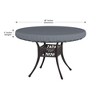 Covers&All Waterproof & UV-resistant Round Table Top Cover - 2 of 4