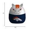 NFL Denver Broncos Plushie Mascot Pillow with Extensions: Sports Team Logo Novelty - 2 of 2