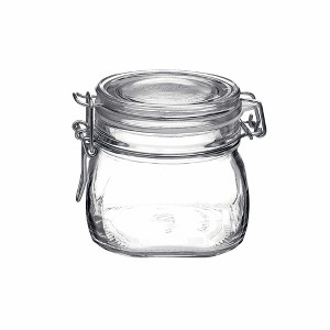 Bormioli Rocco Fido Storage Jar - 17.5 oz, Made of Premium Quality Italian Glass, Airtight Seal with Gasket - 1 of 4
