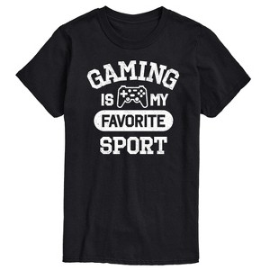 Men's - Instant Message - Gaming Is My Favorite Sport Short Sleeve Graphic T-Shirt - 1 of 4