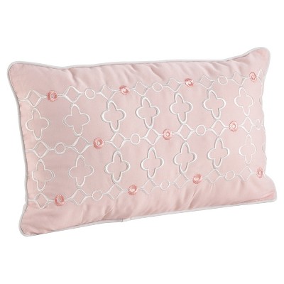 pink moroccan pillow