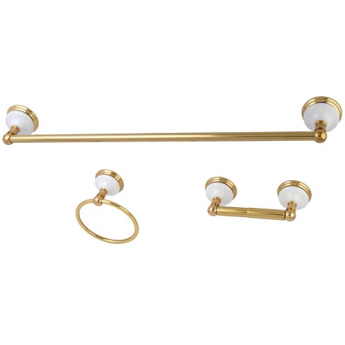 Vintage Brass Bathroom Hardware