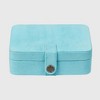 Mele & Co. Giana Women's Plush Fabric Jewelry Box with Lift Out Tray - image 4 of 4