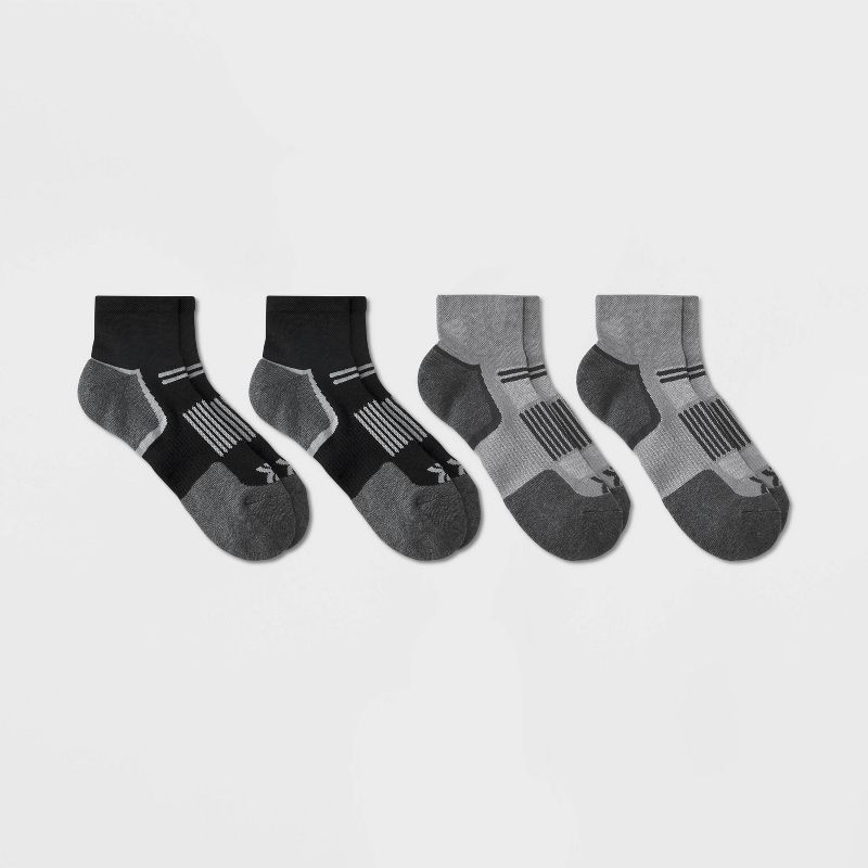 Men's Running 4pk Ankle Socks - All in Motion™ 6-12, 1 of 5