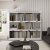 Grungis Decorative Bookshelf with 10 Shelves,Storage Shelves for Living Room,Bedroom - 2 of 4