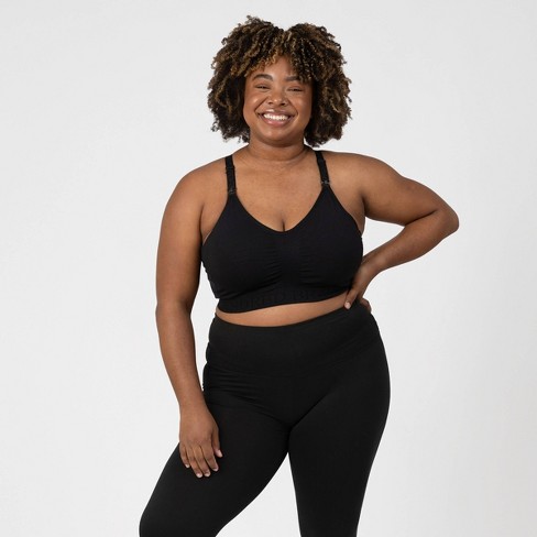 Kindred Bravely Sublime Nursing Sports Bra - Black - X Large Busty : Target