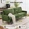 Dyonery 88" Loveseat Sofa, Comfy Couches for Living Room, Modern Oversized Love Seat Sofa, Tool-Free Setup Large Couches for Bedroom Office - 2 of 4