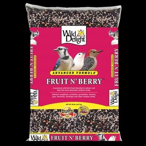 Wild Delight Fruit N Berry Assorted Species Sunflower Seeds Wild Bird Food 20 lb - 1 of 1