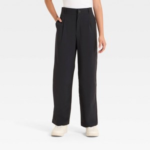 Girls' Active Light Uniform Pants - All In Motion™ - 1 of 3