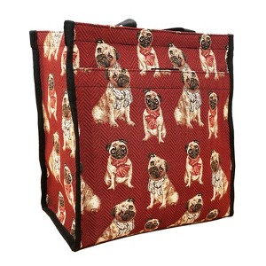 Signare USA Pug Red Shopper Bag - 1 of 1