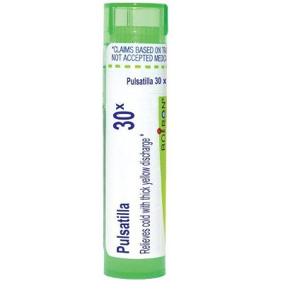 Pulsatilla 30X by Boiron Homeopathic Single Medicine For Cough, Cold & Flu  -  80 Pellet