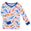 Sleep On It Infant & Toddler Boys 2-Piece Super Soft Jersey Snug-Fit Pajama Set with Matching Socks - 2 of 4