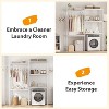 Over The Washer Dryer Storage Shelf, 5-Tier Adjustable Height Laundry Organizer, Laundry Room Storage Organizer, for Bathroom, Laundry Room - 2 of 4