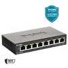 D-Link 8-Port Smart Managed Gigabit Network Switch, L2, VLAN, Fanless, NDAA Compliant (DGS-1100-08V2) - 2 of 4