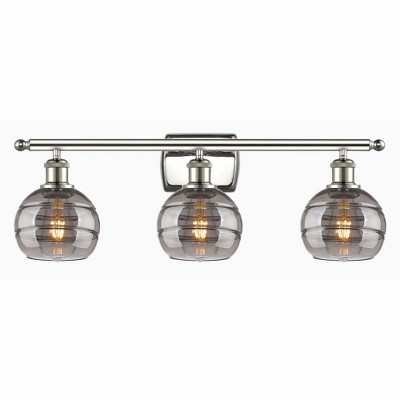 Rochester - 3 Light Bath Vanity In Industrial Style-8.88 Inches Tall and 25.88 Inches Wide