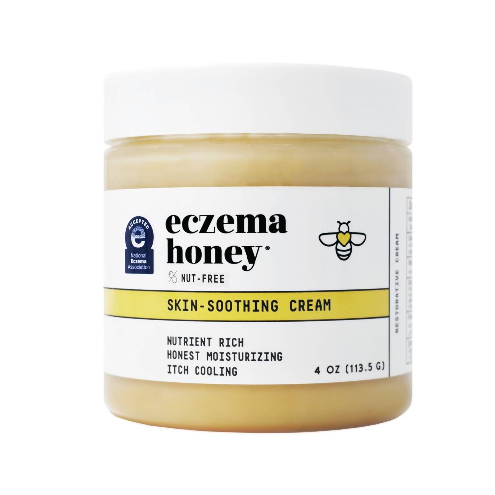 Photos - Cream / Lotion Eczema Honey Nut Free Soothing Cream - 4oz