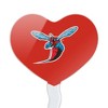 Delaware State University Secondary Heart Love Cupcake Picks Toppers Decoration Set of 6 - 2 of 4