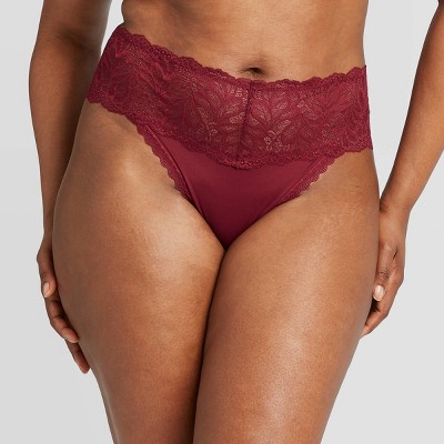 women's plus size thong panties