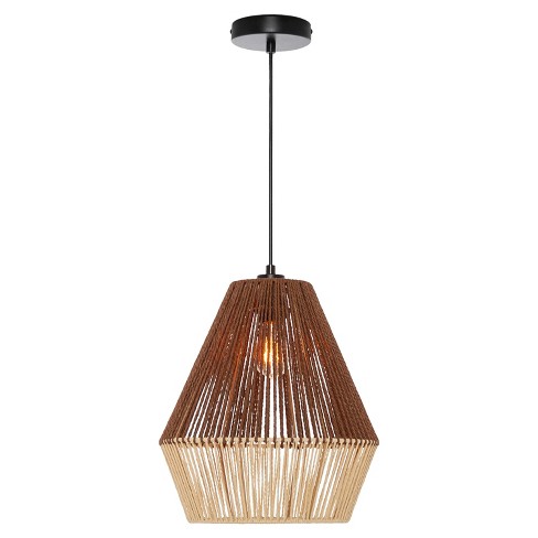 Target rattan pendant deals light