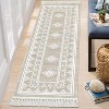 Machine Washable Boho Area Rug - Non Slip Stain Resistant Bohemian Throw Carpet for Bedroom, Living Room & Farmhouse Home Decor - 2 of 4