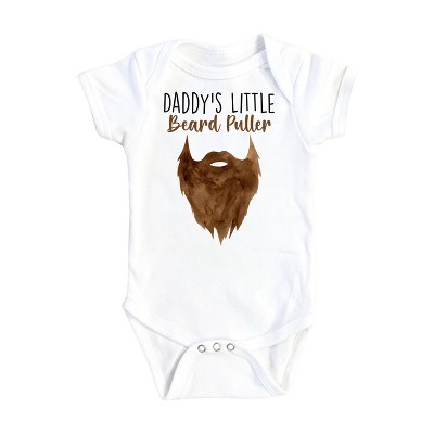 Daddy Beard Puller - Baby Boy Girl Clothes Infant Onesie® Funny Cute Newborn GS1 Multicolor 0-3M