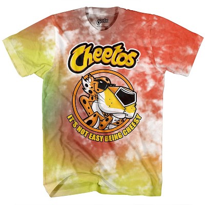 Mens Chester Cheetah Cheetos Shirt - Flamin Hot Cheetos - Chester Cheetah Cheetos Tie Dye T-Shirt